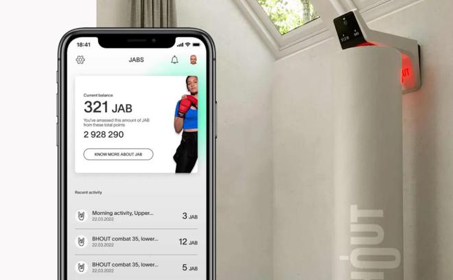 AI+星空体育App下载拳击沙袋=出气筒？Bhout获千万融资不出门也能暴汗燃脂(图6)