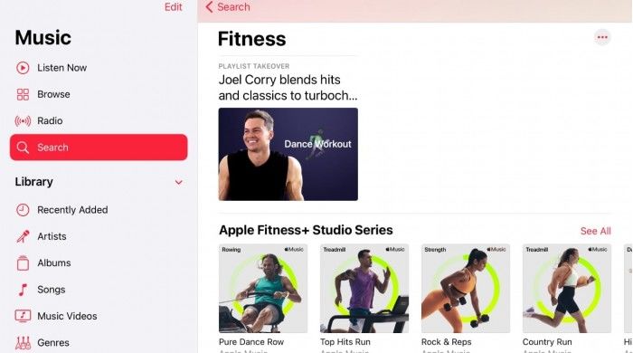 Apple Fitness+播放列表可在Ap星空体育App下载ple Music(图1)